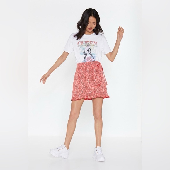 Nasty Gal Dresses & Skirts - Nasty Gal Wrap Mini Skirt